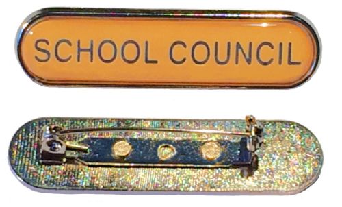 SCHOOL COUNCIL bar badge